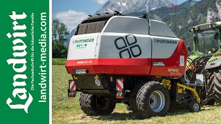 Pöttinger Impress 185 V Pro im Test  landwirtmediacom [upl. by Anidene359]