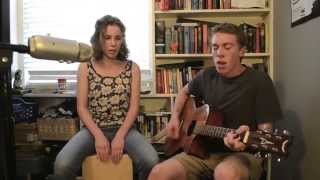 Fix You Coldplay  A cover by Nathan and Eva Leach [upl. by Amsed]