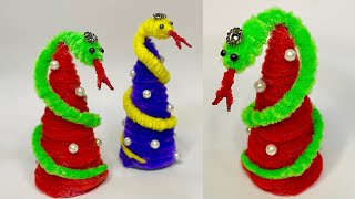 Snake🐍 Symbol of the Year 2025  Halloween decoration  Christmas diy [upl. by Eniac]