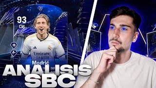 SBC MODRIC 93 ¿MERECE LA PENA COMPLETARLO EA FC 24 [upl. by Sontag]