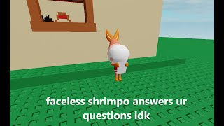 qna  faceless shrimpo kc99s take [upl. by Hobey]