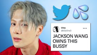 Jackson Wang Reads Thirst Tweets [upl. by Amadas]