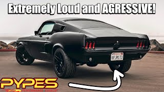 Installing the LOUDEST Exhaust on my 1968 Ford Mustang Fastback 10x more aggressive Episode 25 [upl. by Namreh]