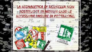 Modulo 13 Segnaletica di Sicurezza [upl. by Ranee295]