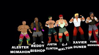 Wrestling Revolution 3D PRO TOP 3 One On One Matches  WR3D  November 24 2024 [upl. by Irik164]