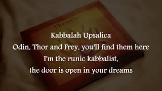 quotGothic Kabbalahquot  THERION  Lyrics  HD  2007 [upl. by Yrdua461]