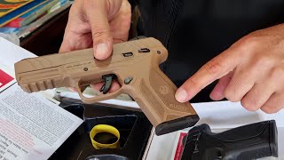 Ruger security9 9mm luger Pistol Review and Unboxing [upl. by Luanni]