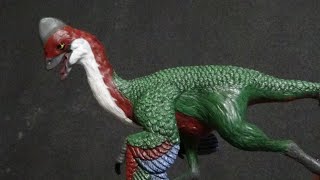 Anzu wyliei 2018 Wild Safari LTD Toys Oviraptor Dinosaur Action Figure Review [upl. by Bodi261]