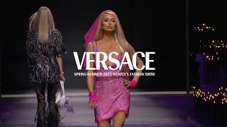 Versace SpringSummer 2023 Women’s  Fashion Show  Versace [upl. by Hilten]