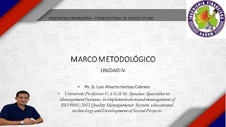 Marco Metodológico de la Investigación [upl. by Romain216]