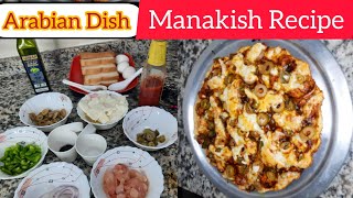 Unique amp Easy way to Manakish RecipeArabian DishBread Cheese Recipe by BM Food Secrets [upl. by Aneer]