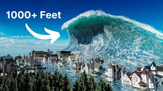 The Biggest Tsunamis of All Time  with Real Footage Caught on Camera [upl. by Nivram642]