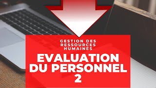 Évaluation du personnel de lentreprise suite [upl. by Dahlstrom165]