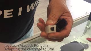 Joyetech Atopack Penguin converting to an 8ml tank [upl. by Nicks324]