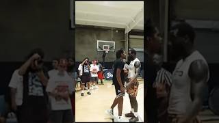 UNCLE SKOOB VS RAJION ABSOLUTELY BRUTAL shortvideo basketball nba shortsfeed [upl. by Zap]