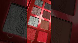 GlamLite x CocaCola makeup glamlite beauty eyeshadow swatches [upl. by Wylen945]