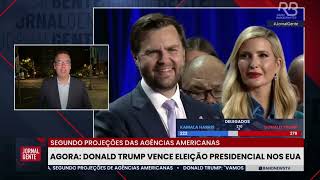 Aconteceu na Semana  Donald Trump vence eleição presidencial nos EUA [upl. by Siari]