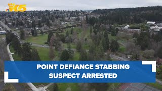 Suspect arrested in Point Defiance stabbing [upl. by Subir]