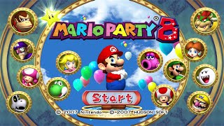 Mario Party 8  Complete Longplay  All Boards  Party Tent Walkthrough FULL GAME [upl. by Ymarej]