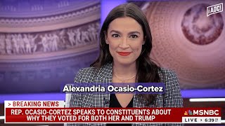 AOC explains the AOCTrump voter  The ReidOut Full Interview [upl. by Nivra]