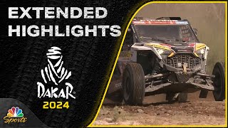 Stage 11  2024 Dakar Rally  EXTENDED HIGHLIGHTS  11824  Motorsports on NBC [upl. by Eryt]