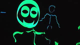 Halloween neon stick figures 2024 [upl. by Casie83]