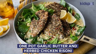 One pot garlic butter and herbed chicken risoni [upl. by Palma]