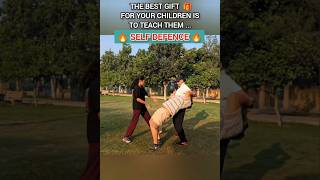 आत्मरक्षा Gift Self Defence to your children selfdefense knifedefense training motivation [upl. by Desdamona]