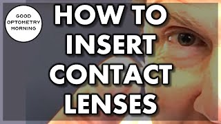 HOW DO I PUT IN SOFT CONTACT LENSES FOR THE FIRST TIME A how to put in contacts for beginners [upl. by Ijuy785]