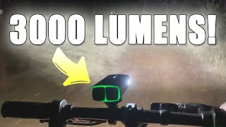 Best Bike Light Under 60 ROCKBROS RHL3000 Test [upl. by Vassar834]