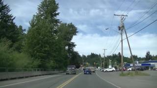 Driving in Courtenay City  British Columbia BC Canada  Comox Valley [upl. by Nessa]