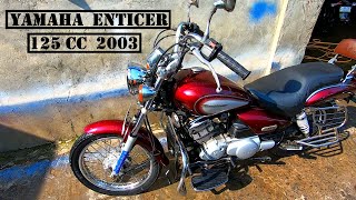 Yamaha Enticer 125 CC 2003  Old is Gold  yamaha enticer bike [upl. by Lerred]