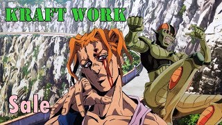 Sale  Kraft Work JJBA Anime Leitmotif [upl. by Albers]