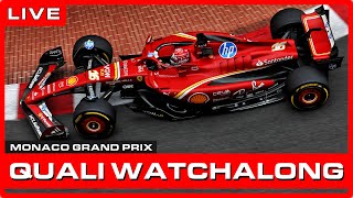 2024 Monaco Grand Prix Qualifying Watchalong [upl. by Sergo]