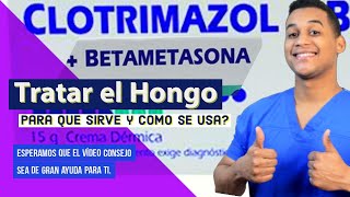 BETAMETASONA CLOTRIMAZOL para que sirve Dosis y Como se usa 💊 HONGOS [upl. by Anivlem139]