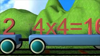 Multiplication Train  Table 4 [upl. by Atsylac]