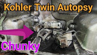 Kohler Twin Connecting Rod Autopsy Hydraulic Lifter Failure [upl. by Animar]