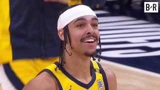 Pacers Andrew Nembhard Hits GameWinning DEEP 3 vs Knicks in Game 3  2024 NBA Playoffs [upl. by Hras]