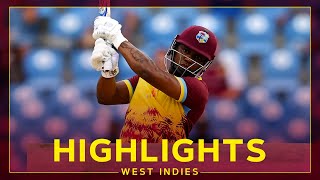 Evin Lewis and Shai Hope Star  Highlights  West Indies v England  4th T20I [upl. by Auka542]