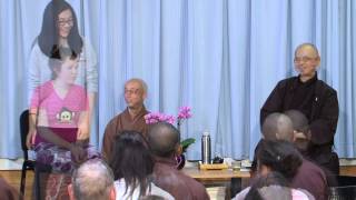 Q amp A with Thich Nhat Hanh Summer Retreat  20140716 [upl. by Harcourt]