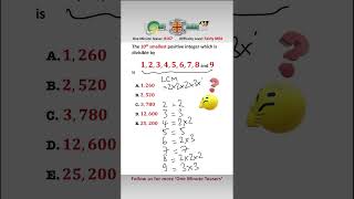 Can You Find the Tenth Smallest Multiple of the Nine One Digit Numbers mathsshorts mathstricks [upl. by Aztiram]