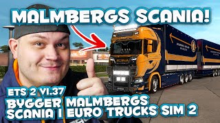 BYGGER MALMBERGS SCANIA  EURO TRUCK SIMULATOR 2 SVERIGE  Logitech G27 [upl. by Cade796]