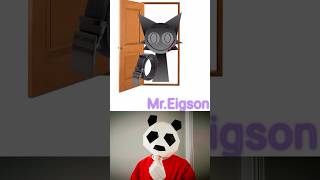 Wenda Open the door To make Oren suffer🫢reaction of MrEigson sprunki incredibox [upl. by Helsie]