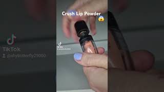 Crush Lip Powder 🙈😱🫣 [upl. by Arabela843]