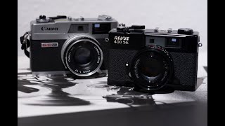 The best 35mm rangefinder camera on a budget Revue 400 SE vs Canonet Ql17 Giii [upl. by Salta]