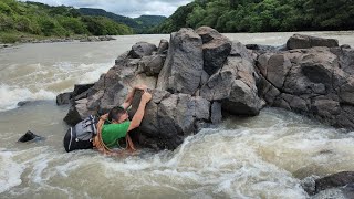 🚨alerta roja😱captamos la creciente de el rio torola y chungo siempre buscando el peligro😱😱 [upl. by Airlie]