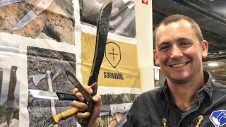 Condor Tool and Knife  NEW KNIVES Machetes Axes  Shot Show 2019 [upl. by Eilyw]