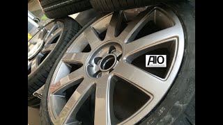 Felgenreparatur Audi Sline Felge Retro A2 A4 A6 8L0601025AC 17 Zoll [upl. by Unhsiv731]