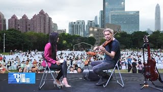 Interview with celebrity violinist David Garrett [upl. by Charbonneau]