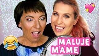 ♦ Challenge Maluję moją mamę na Dzień Matki 😂 ♦ Agnieszka Grzelak Beauty [upl. by Quintie]